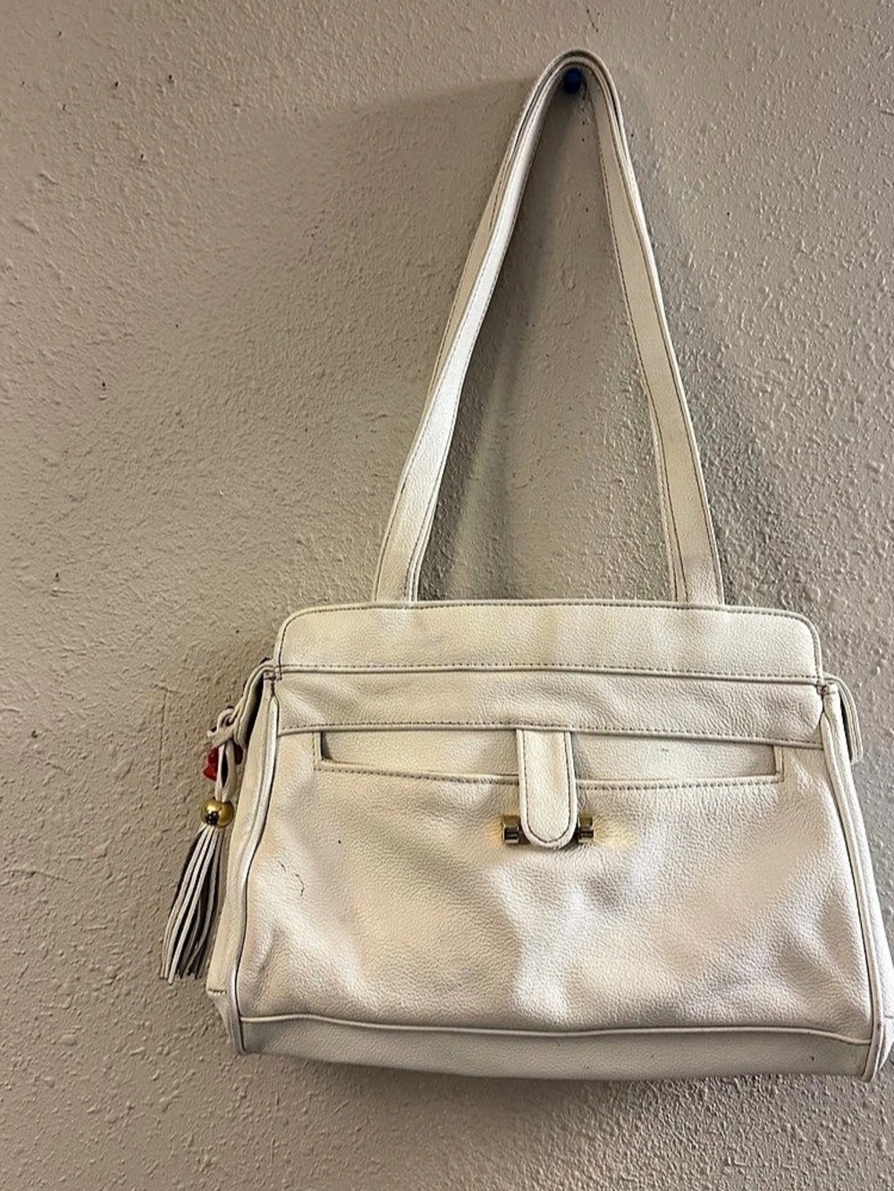 Toni Tote Bag in White